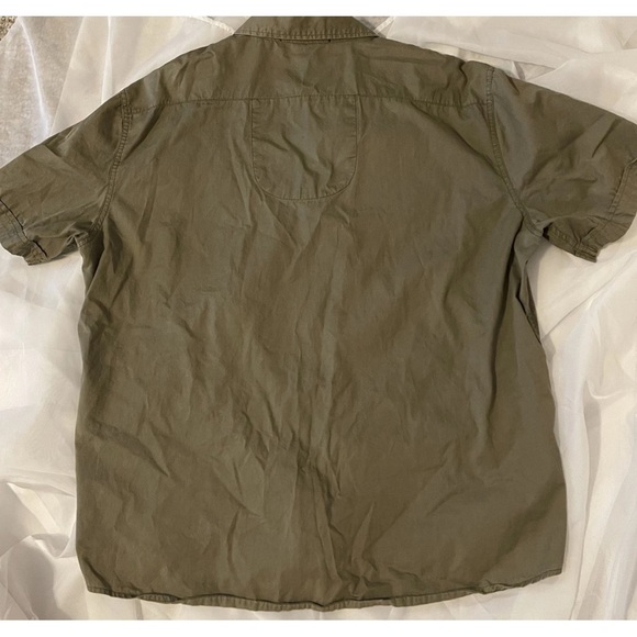 VTG Marithe Francois Girbaud Button Up Shirt Cotton Green Men’s XXL - Picture 5 of 7